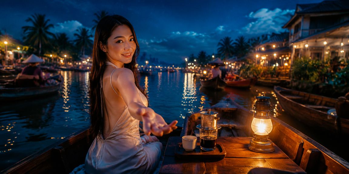Người dùng vùng Mekong thưởng thức cà phê và khám phá game casino mới